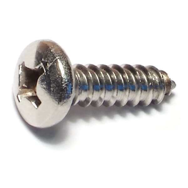 Midwest Fastener Sheet Metal Screw, #12 x 3/4 in, 18-8 Stainless Steel Pan Head Phillips Drive, 50 PK 53562 - main